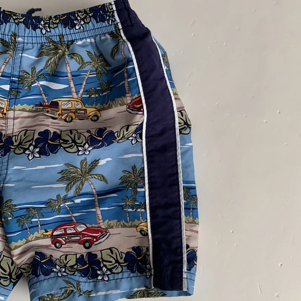 Gymboree Tropical Toddler Boy Swim Trunks 18-24 months